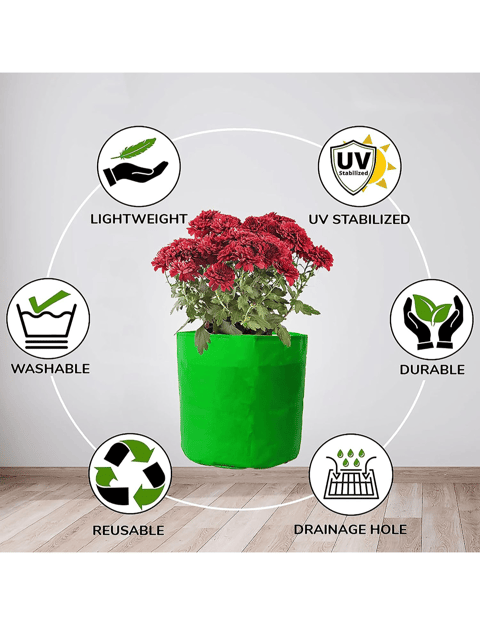 Premium Quality HDPE Grow Bag - 350 GSM