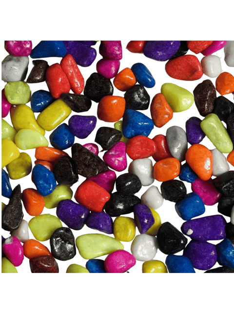 Multicolor 10-30mm Decorative Pebbles - 450 Grams | Perfect for Landscaping & Home Decor