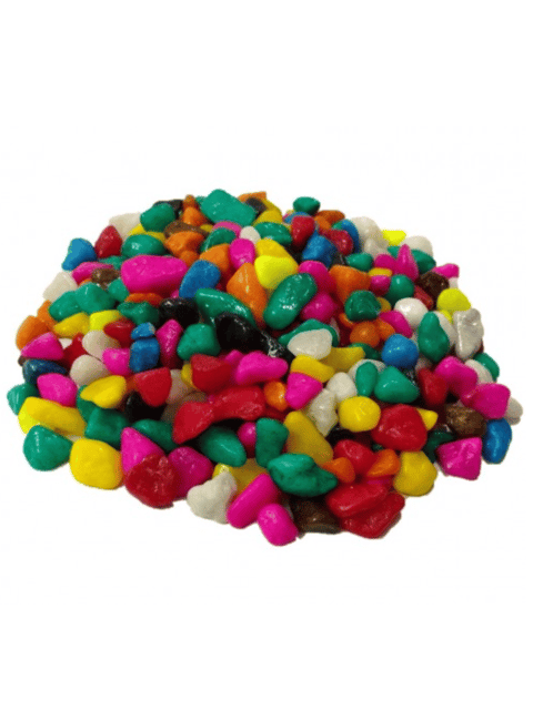 Multicolor 10-30mm Decorative Pebbles - 450 Grams | Perfect for Landscaping & Home Decor