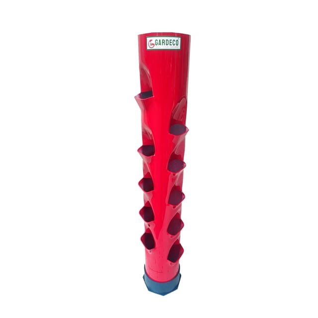 Hybrid Vegetable Tower 3ft Red | Vertical Planter