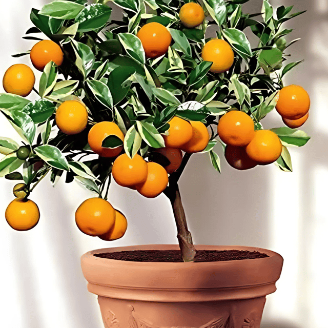 Mandarin Orange Plant (Grafted) Fruit Plant Height 1 Feet - 1.5 Feet