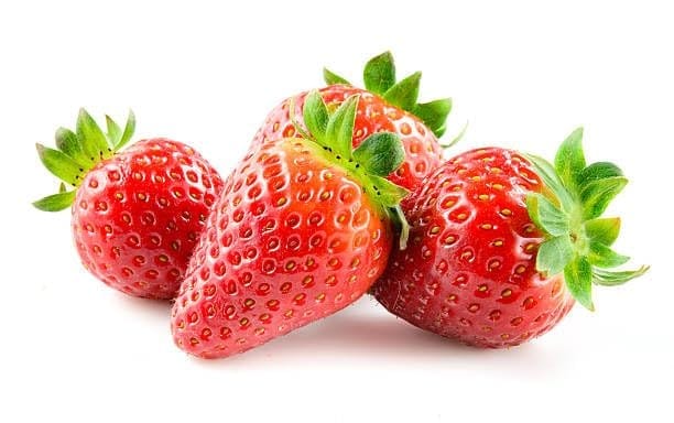 Fresh & Healthy Thai Strawberry Fruit Plant (Height 1-1.5 Feet) All Season Amrud Red Skin With Flesh Organic Hybrid Sweet Red, Juicy Fruit Tree| (Pack Of-1) Outdoor Fruit Tree