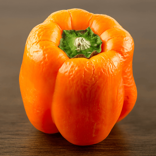 Organic (F2 Hybrid) Capsicum (Orange) Seeds(Pack Of - 20 Seeds)