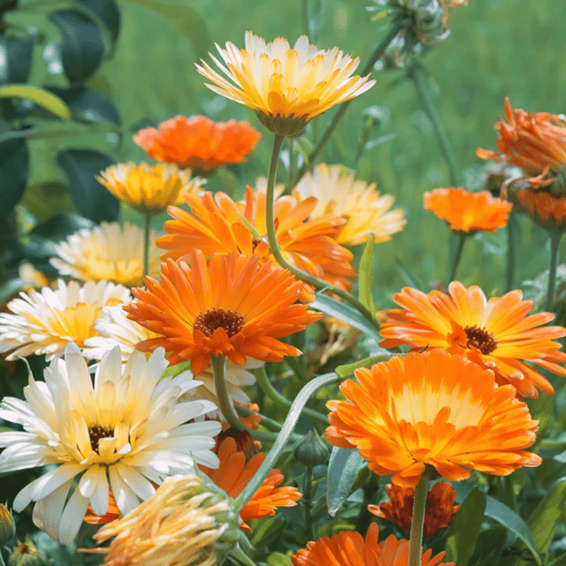 Calendula Mixed Color Flower Seeds – F3 Hybrid (Pack of 25-30 Seeds)