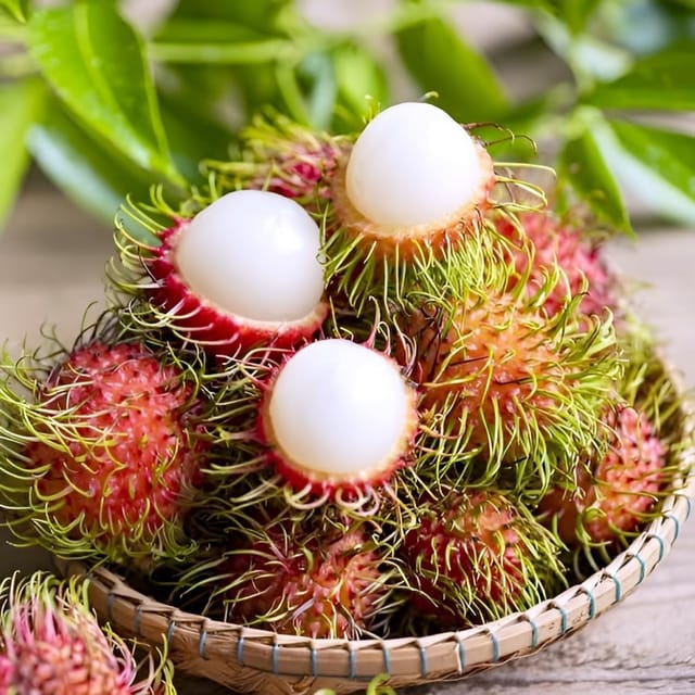 Rambutan Plant | Exotic Tropical Fruit Plant  _Shikha Plant Nursery